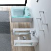 Підвісний унітаз GSG GLASS 53 см glossy Pergamon (GLWC01013)