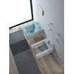 Підвісний унітаз GSG GLASS 53 см glossy Pergamon (GLWC01013)