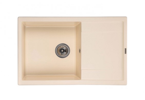 Кухонна мийка Granado Alicante 780x495 мм, ivory + Сифон (2404)