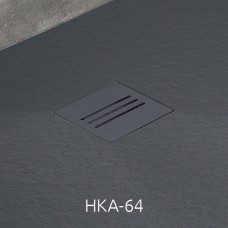 Решітка для піддону Radaway Kyntos Grid сталь/антрацит (HKA-64) Решітка для піддону Radaway Kyntos Grid сталь/антрацит (HKA-64)