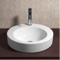 Врізний умивальник Catalano Zero Tondo 45|2 (145AZ00)