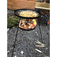 Сковорода діаметром 50 см Декодім з підставкою для вогню (на розбірних ніжках) (SH-PA-16)