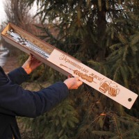 Подарунковий тубус Декодім для шомпурів з індивідуальним надписом (DD-39)