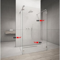 Фронтальна частина душової кабіни Radaway Euphoria Walk-in W4 120 (383144-01-01) Фронтальна частина душової кабіни Radaway Euphoria Walk-in W4 120 (383144-01-01)
