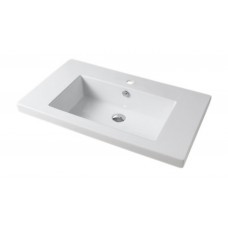 Врізний умивальник ArtCeram Gap 96, white (GPL0040100)