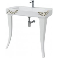 Підвісний умивальник ArtCeram Jazz, gold lettering (JZL0010106)