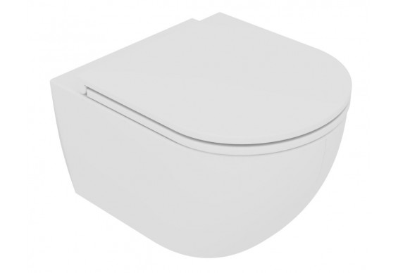 Підвісний унітаз GSG LIKE XXS 48,5 см Smart Clean white glossy (LKWCSOXXS000)