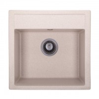 Кухонна мийка Granado Merida 496x480 мм, terra + Сифон (0303)