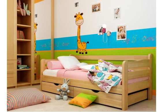Дитяче ліжко НеоМеблі Соня 2 120х200 (NM200)