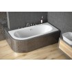 Акрилова ванна Besco Avita Slim 160x75 R, асиметрична (WAV-160-SP)