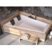 Акрилова ванна Besco Intima Duo Slim 180x125 L, асиметрична (WAID-180-SL)