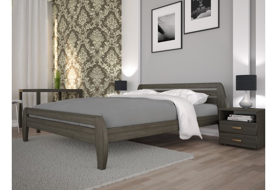 Двоспальне ліжко ТИС Нове 1 180x200 дуб (TYS438)