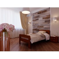 Односпальне ліжко НеоМеблі Октавія С2 90х200 (NM8/200)