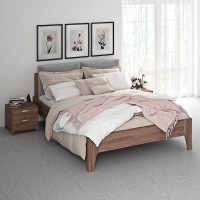 Двоспальне ліжко WoodSoft Oslo 140x200, ясень (Oslo140200JAS)