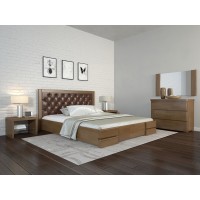 Двоспальне ліжко Арбор Древ Регіна Люкс з підйомним механізмом ромб 180х200 сосна (DH180) Двоспальне ліжко Арбор Древ Регіна Люкс з підйомним механізмом ромб 180х200 сосна (DH180)