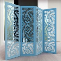 Ширма ДекоДім Зоряна на 5 секцій 300х170 см (DK34-11)