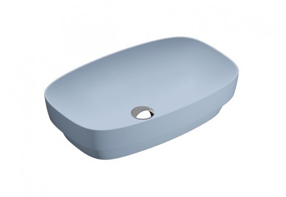 Умивальник на стільницю Catalano Colori Green Lux 60 синій (160AGRLXAS)