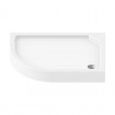 Душовий піддон NEW TRENDY NEW MAXIMA R 120x85x17 см (B-0341)