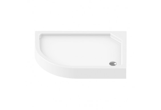 Душовий піддон NEW TRENDY NEW MAXIMA R 120x85x17 см (B-0341)