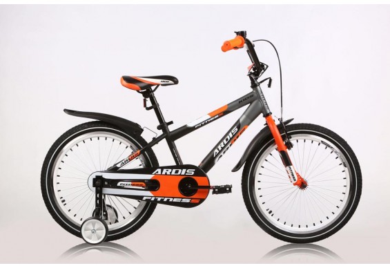Велосипед Ardis Fitness 16" BMX ST Сіро-оранжевий (0434)