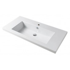 Врізний умивальник ArtCeram Gap 106, white (GPL0010100)