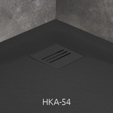 Решітка для піддону Radaway Kyntos Grid сталь/чорний (HKA-54) Решітка для піддону Radaway Kyntos Grid сталь/чорний (HKA-54)