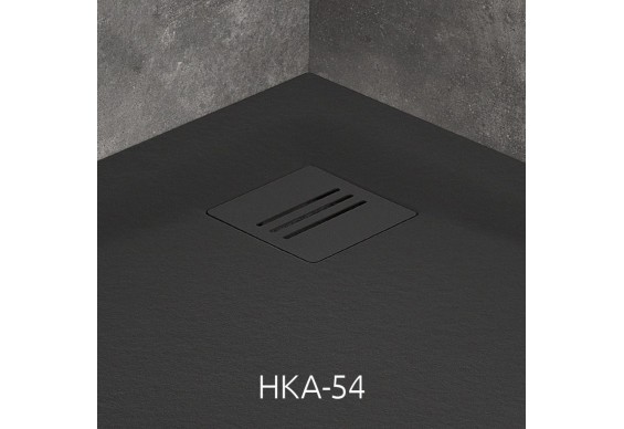 Решітка для піддону Radaway Kyntos Grid сталь/чорний (HKA-54)