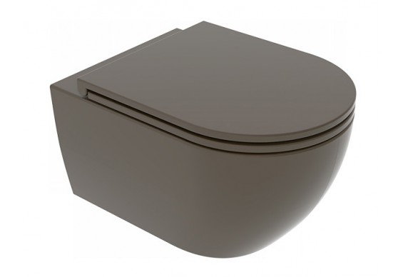 Підвісний унітаз GSG LIKE 52,5 см Smart Clean matt Coffe (LKWCSO018)