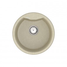 Кухонна мийка Vancor Vena VMR 01.48475x475 мм, Beige + Сифон Vankor Стандарт