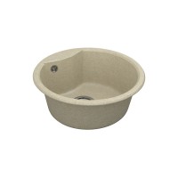 Кухонна мийка Vancor Vena VMR 01.48475x475 мм, Beige + Сифон Vankor Стандарт