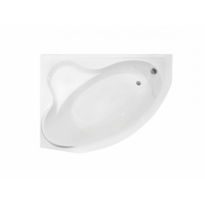 Акрилова ванна Besco Delfina 166x107 L, асиметрична (WAD-166-NL)