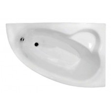 Акрилова ванна Besco Natalia Premium 150x100 R, асиметрична + ручки (WAN-150-NPS)