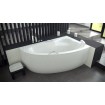 Акрилова ванна Besco Natalia 150x100 R, асиметрична + ручки (WAN-150-NP)