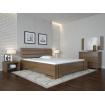Двоспальне ліжко Арбор Древ Доміно з підйомним механізмом 160х200 бук (MP160)