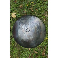 Кришка з гравіруванням для мангалу-сковороди ДекоДім діаметром 50 см (SH-PA-102)