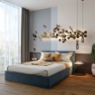 Односпальне ліжко WoodSoft Kioto з підйомним механізмом 120x190 (KiotoPM120190)