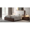 Односпальне ліжко WoodSoft Porto з підйомним механізмом 120x190, ясень (PortoPM120190JAS)