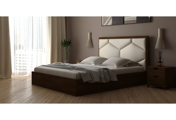 Односпальне ліжко Tokio з підйомним механізмом 120x190, вільха (TokioPM120190VIL)