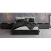 Односпальне ліжко WoodSoft Napoli з підйомним механізмом 120x200 (NapoliPM120200)