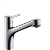 Змішувач для кухні Hansgrohe Talis S з витяжним душем (32841000) Змішувач для кухні Hansgrohe Talis S з витяжним душем (32841000)