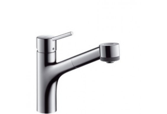 Змішувач для кухні Hansgrohe Talis S з витяжним душем (32841000)