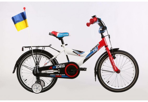 Велосипед Ardis Gt-Bike 16" BMX ST Біло-синьо-червоний (04351)