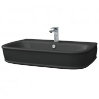 Підвісний умивальник ArtСeram Azuley, glossy black (AZL0040300)