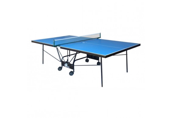 Стіл для настільного тенісу GSI-sport Compact Premium 274x152,5x76 см Blue