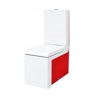 Унітаз моноблок ArtCeram La Fontana, red white (LFV0030151) Унітаз моноблок ArtCeram La Fontana, red white (LFV0030151)