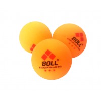Мячики для настільного тенісу Competition BOLL* 3шт, оранжеві