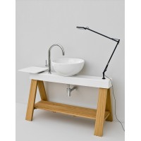 Умивальник на стільницю ArtCeram Oneshot il cavalletto 120, white (OSL0020100)