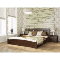 Двоспальне ліжко Естелла Селена Аурі з підйомним механізмом 180х200 буковий щит (DV-21)