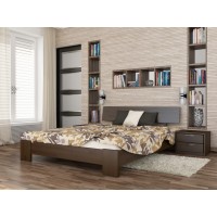 Односпальне ліжко Естелла Титан 120х200 буковий масив (OL-26)