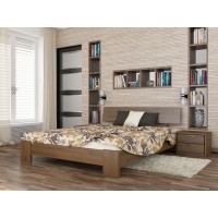 Односпальне ліжко Естелла Титан 120х200 буковий масив (OL-26)